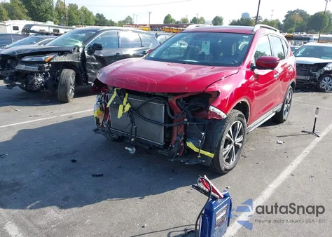 2017 Nissan Rogue Sl from USA, damaged, VIN 5N1AT2MV9HC813369